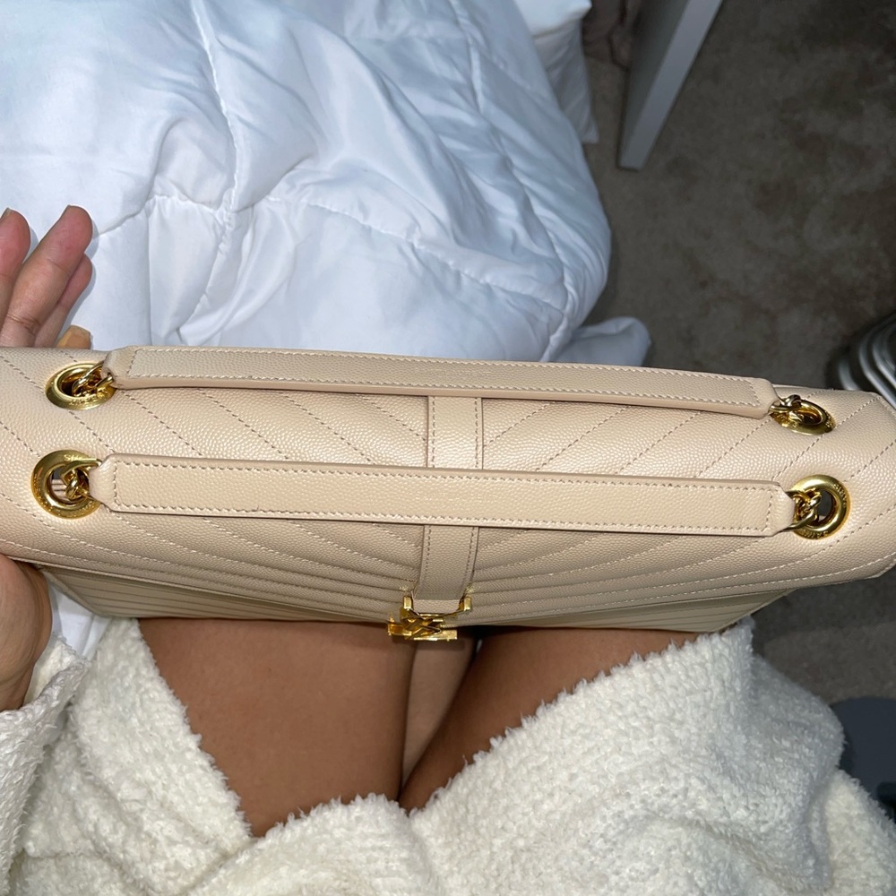 YSL Saint Laurent large envelope bag - Picture 8 of 12